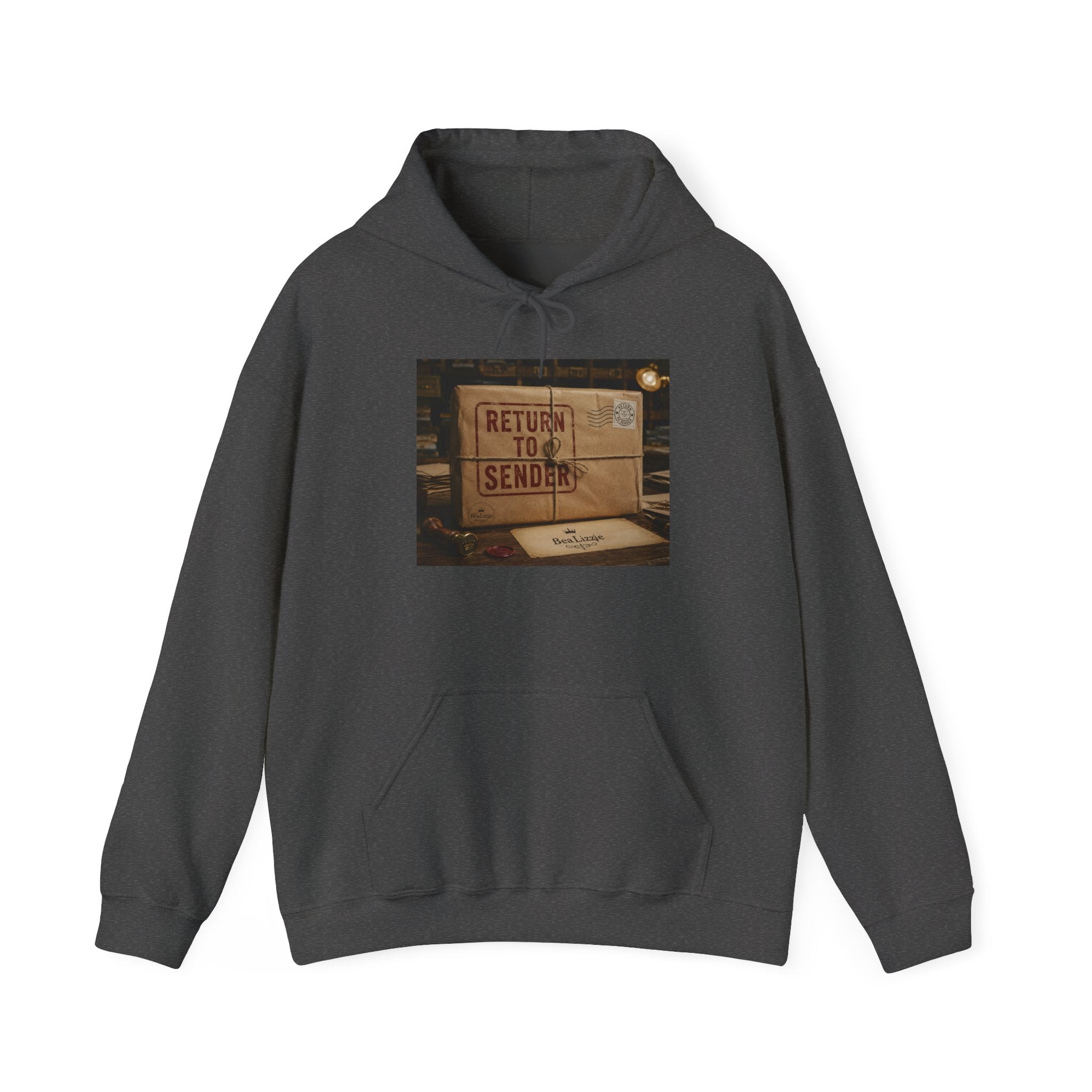 Return to Sender Hoodie – Vintage Postal Box Graphic