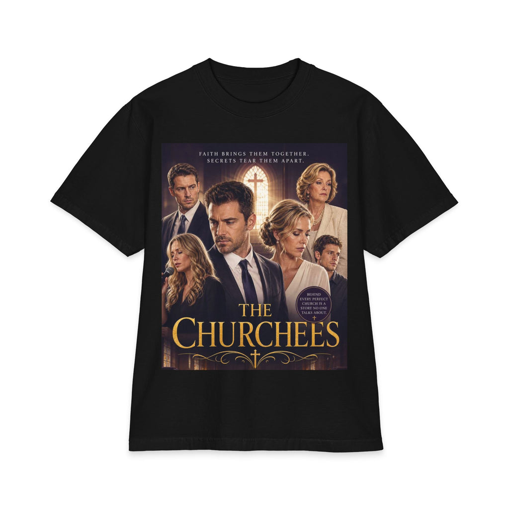 Le T-Shirt Poster Churchees — T-shirt Dramatique de la Foi