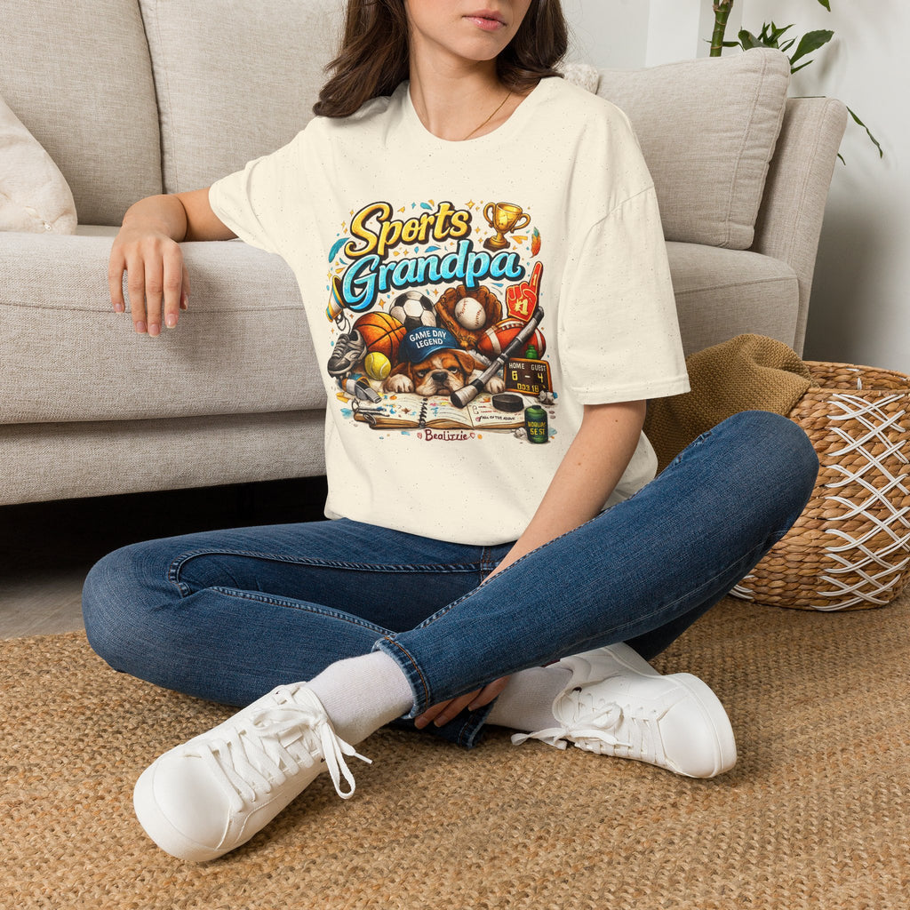 Sports Grandpa T-Shirt — Vintage Trophy & Game Day Legends Tee for Grandfathers