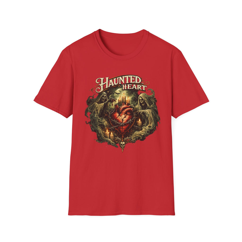 Haunted Heart T-Shirt — Gothic Haunted Heart Vintage Horror Tee