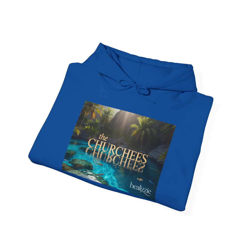 Hoodie — The Churchbees Tropical Night Graphic Hoodie