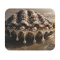 Seashell Pearl Mouse Pad — Coastal Desk Mat