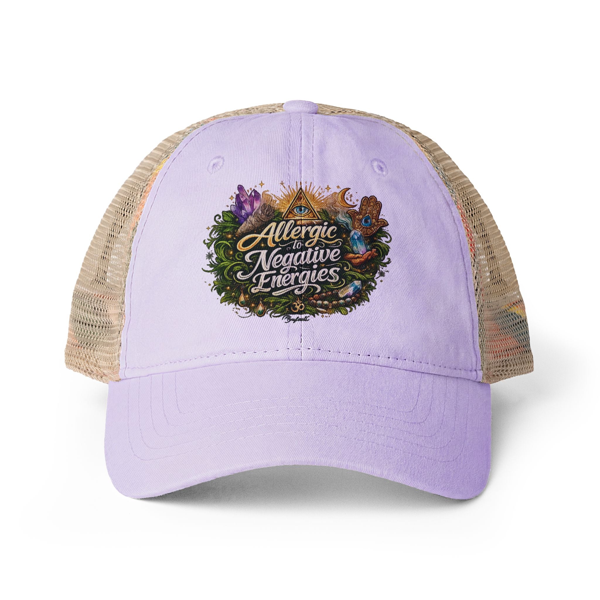 Women's Washed Mesh-Back Cap