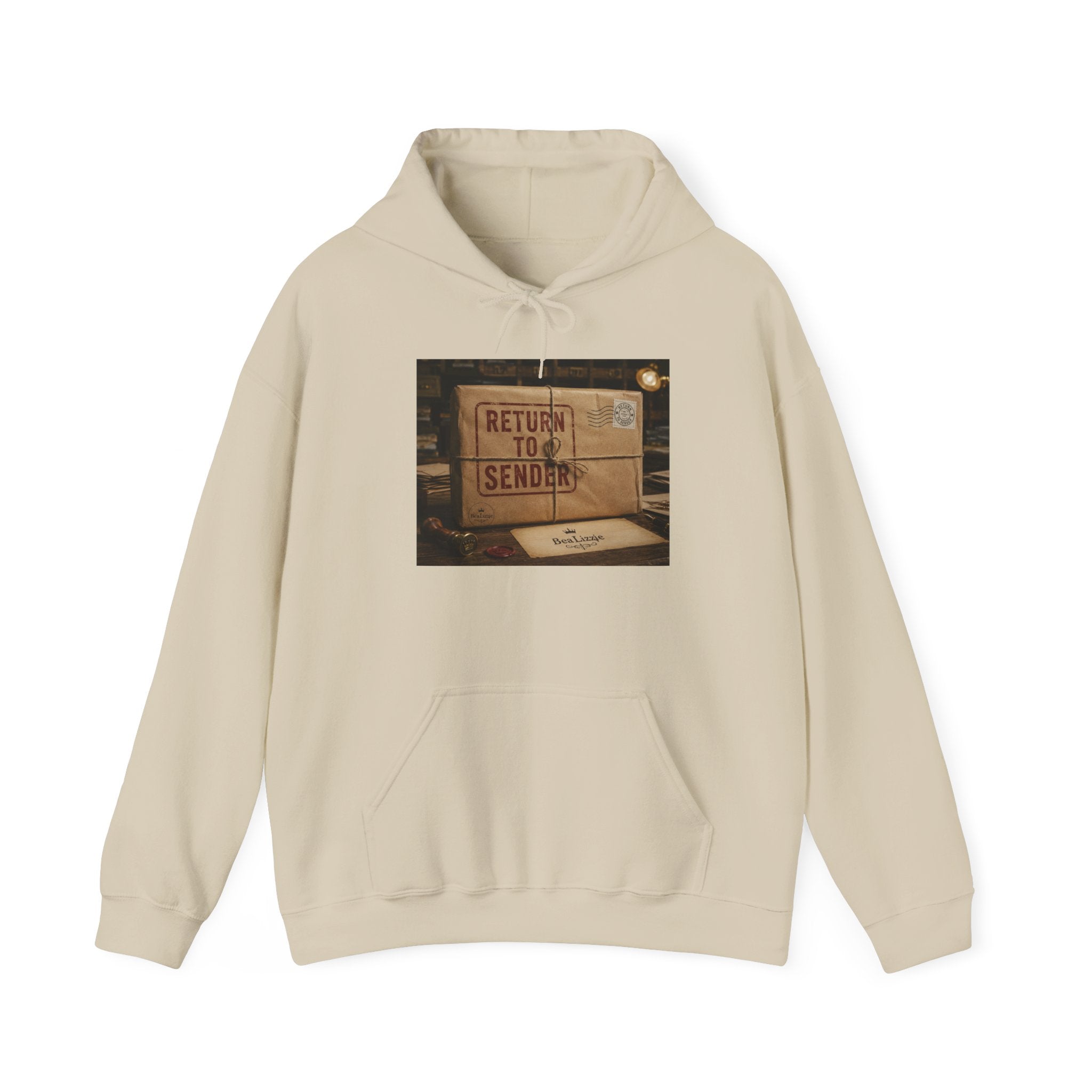 Return to Sender Hoodie – Vintage Postal Box Graphic