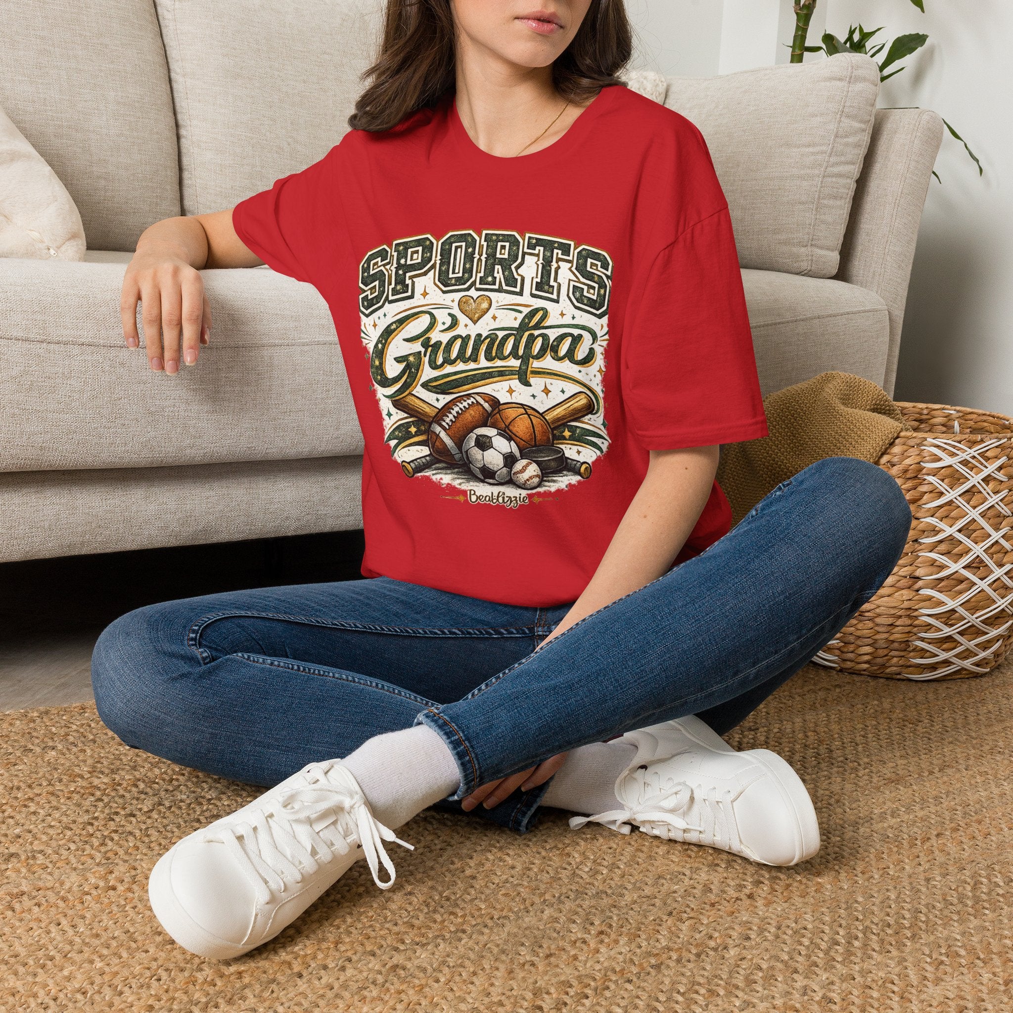 Sports Grandpa T-Shirt — Vintage Athletic Grandpa Gift