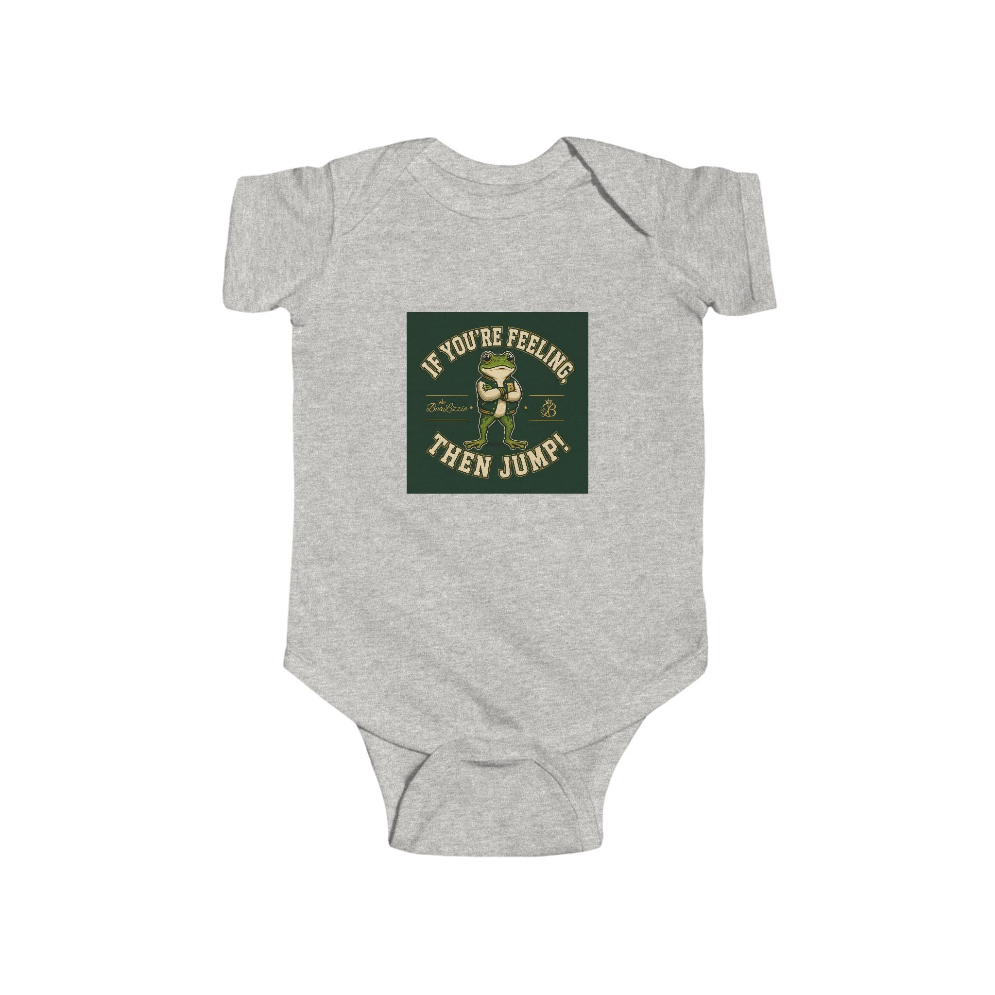 Infant Bodysuit – "If You're Feeling Their Juice" Vintage St. Patrick's Day Baby Onesie