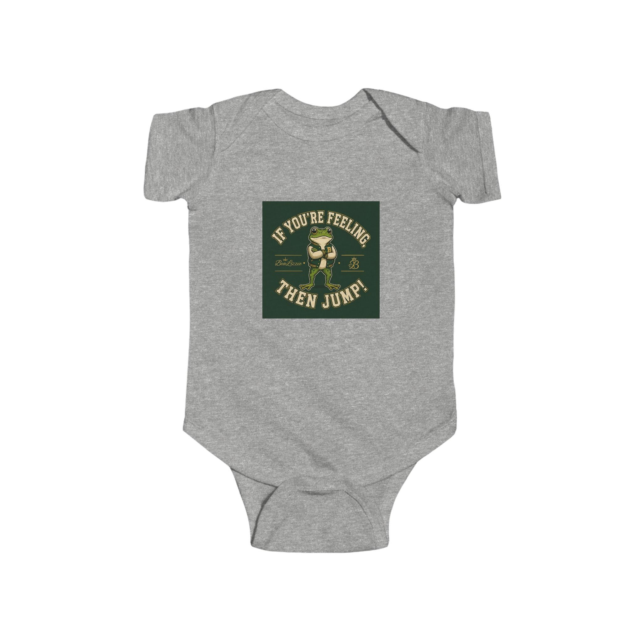 Infant Bodysuit – "If You're Feeling Their Juice" Vintage St. Patrick's Day Baby Onesie