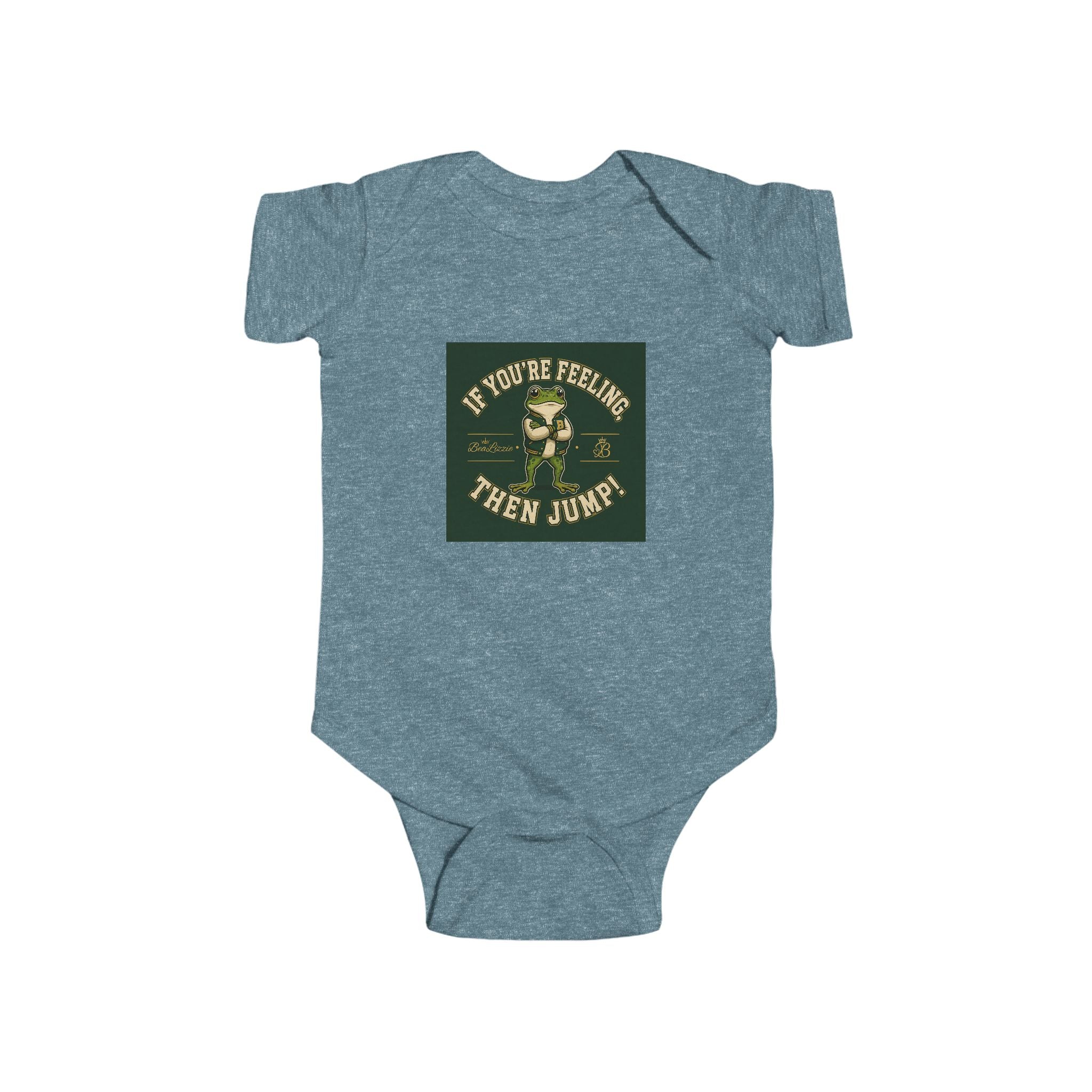 Infant Bodysuit – "If You're Feeling Their Juice" Vintage St. Patrick's Day Baby Onesie