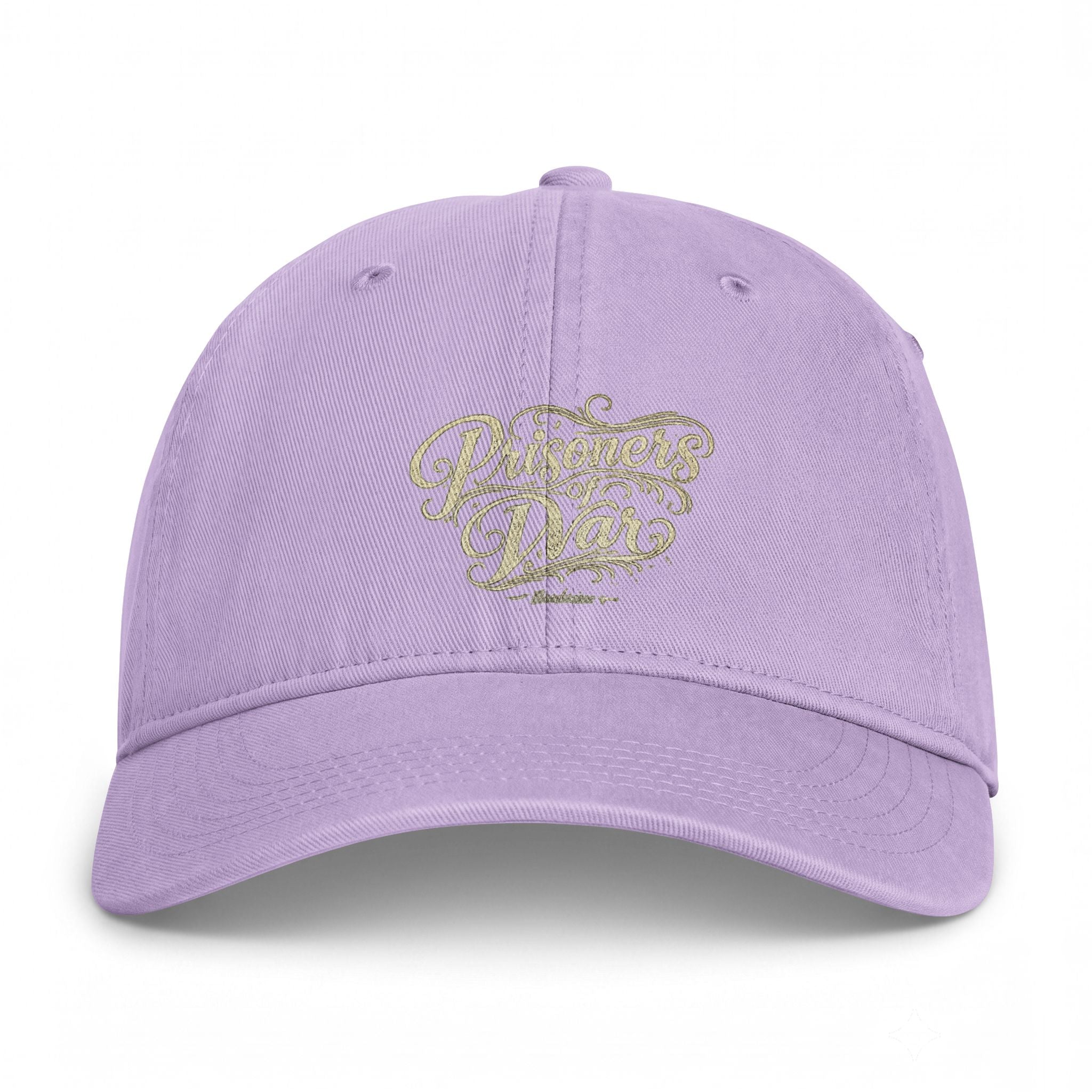 Coastal Washed Cap — Vintage Script Beach Dad Hat