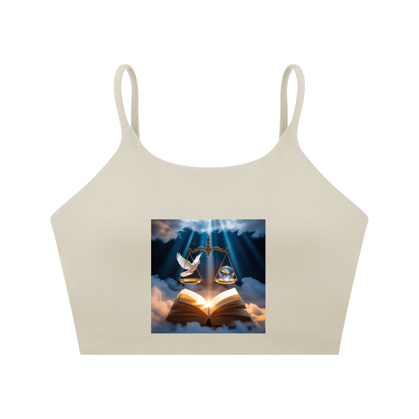 Spaghetti Strap Yoga Sports Bra
