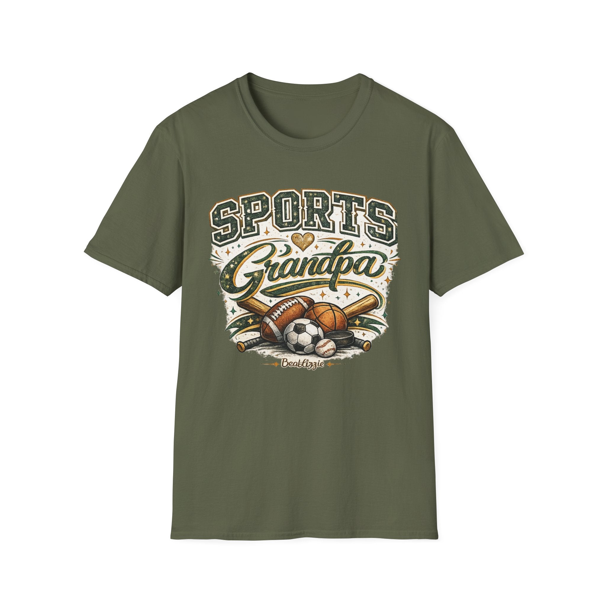 Sports Grandpa T-Shirt — Vintage Athletic Grandpa Gift