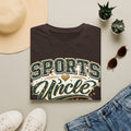 Sports Uncle T-Shirt — Vintage Athletic Design (Baseball, Football, Basketball)