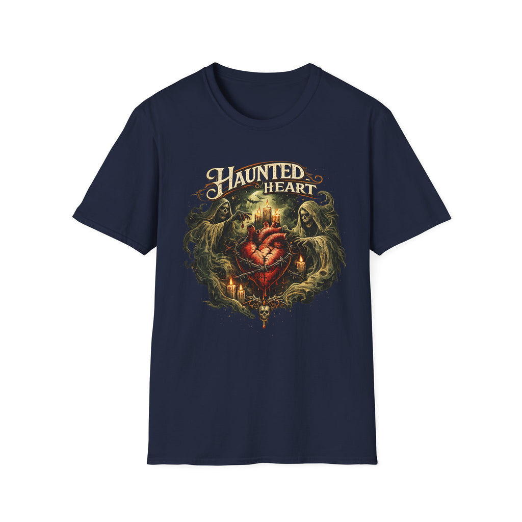 Haunted Heart T-Shirt — Gothic Haunted Heart Vintage Horror Tee