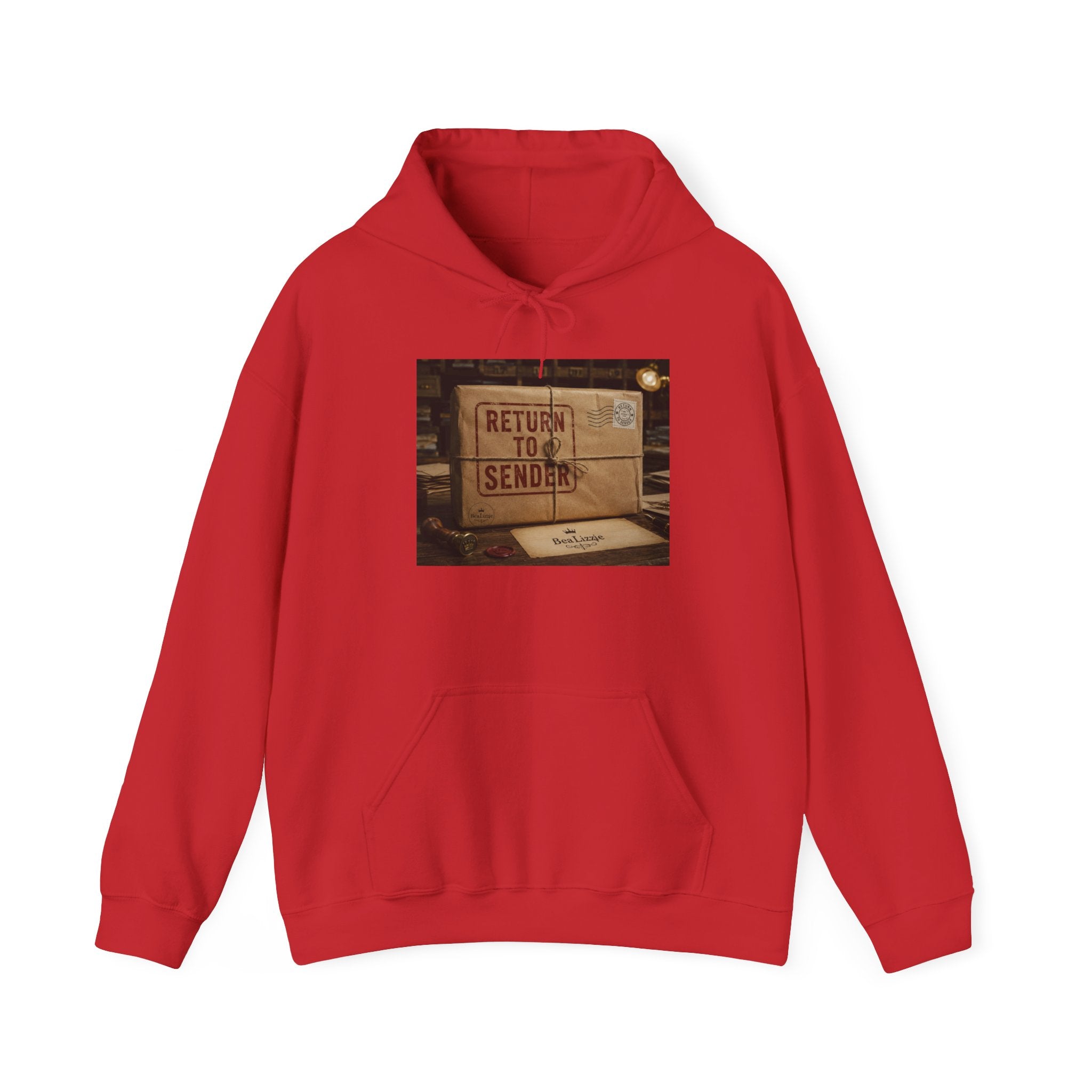 Return to Sender Hoodie – Vintage Postal Box Graphic