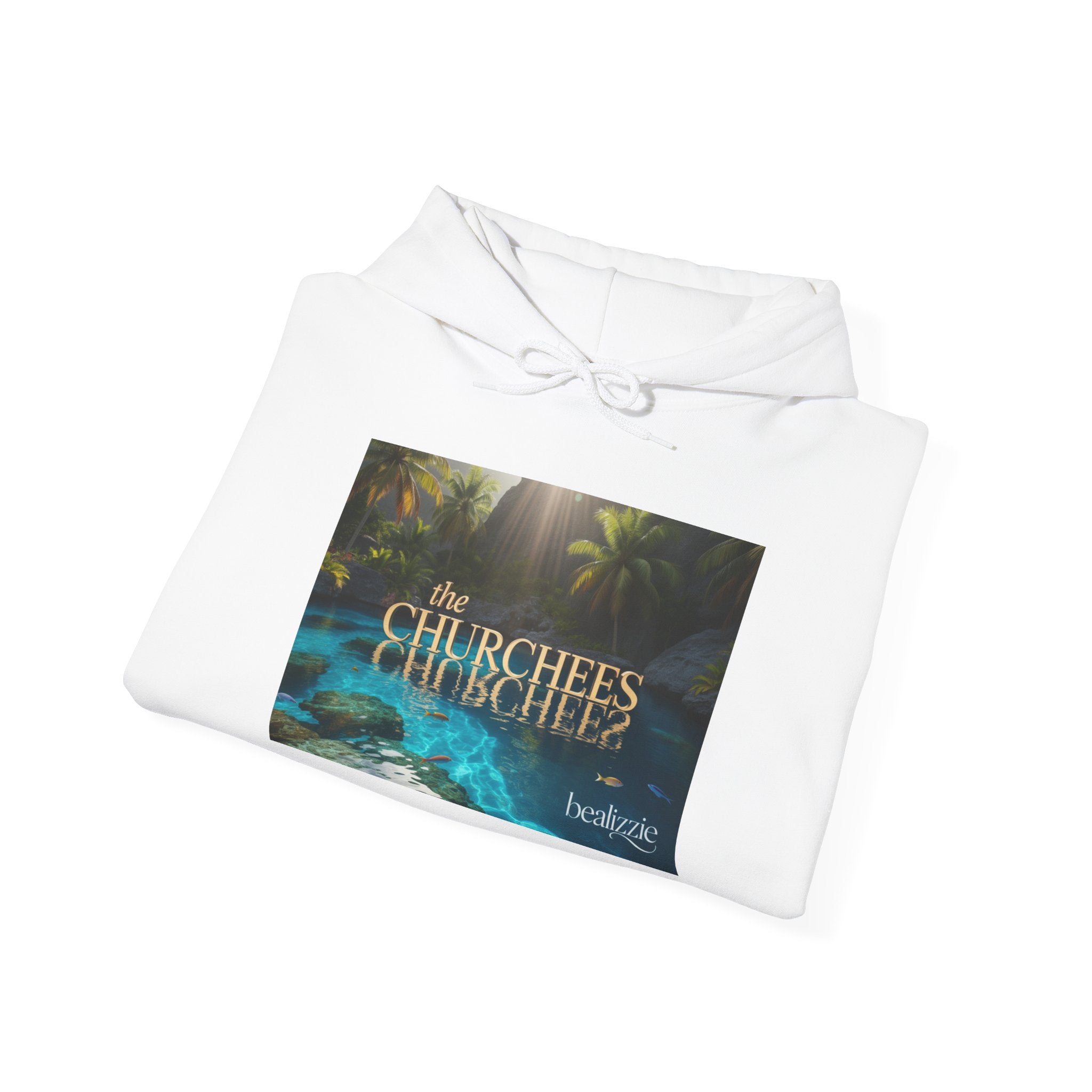 Hoodie — The Churchbees Tropical Night Graphic Hoodie