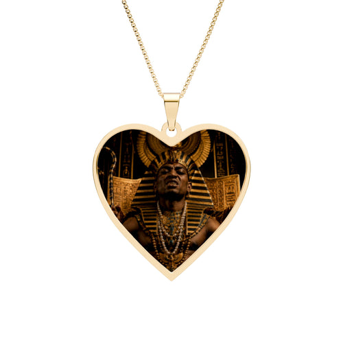 Heart Frame Photo Pendant