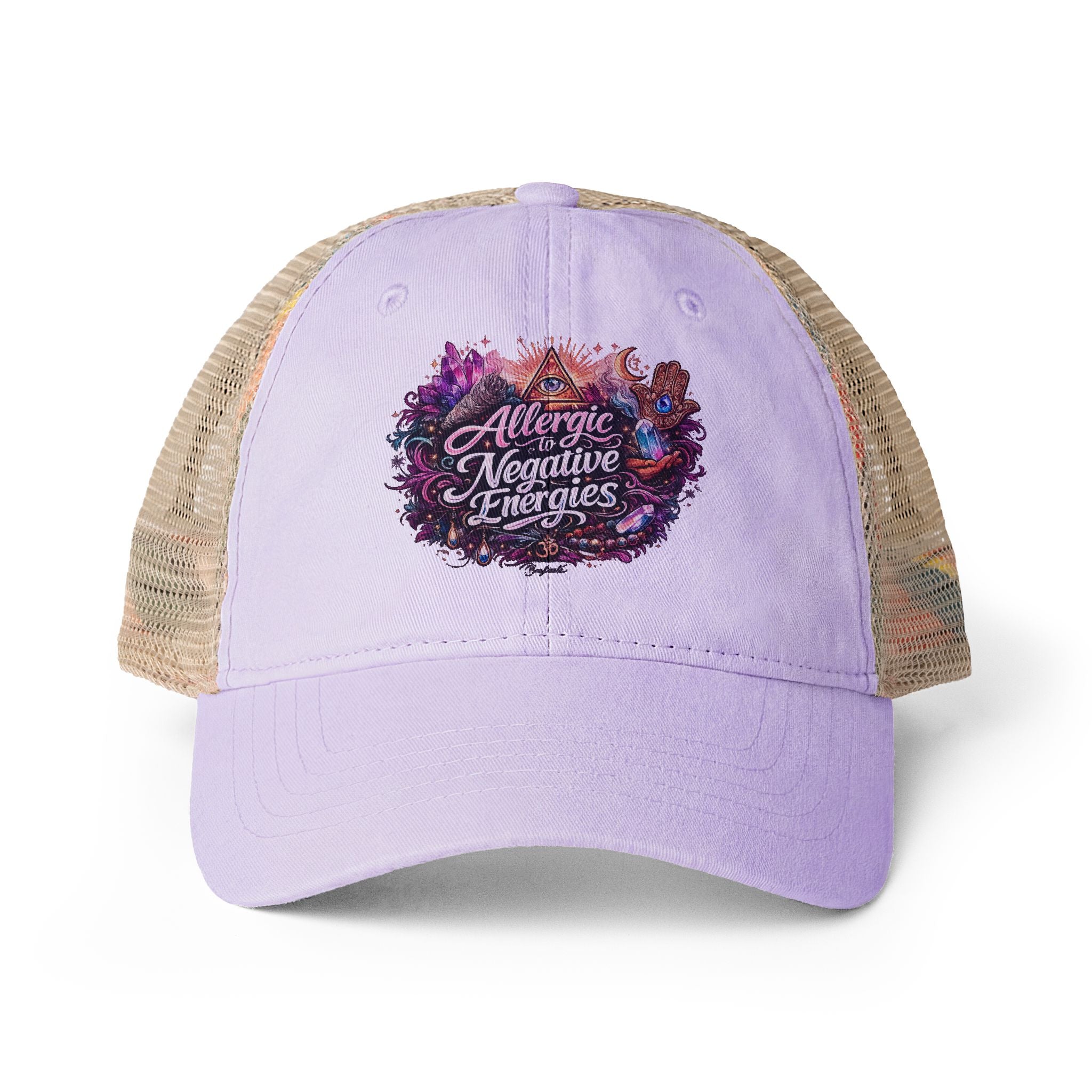 Women's Washed Mesh-Back Cap