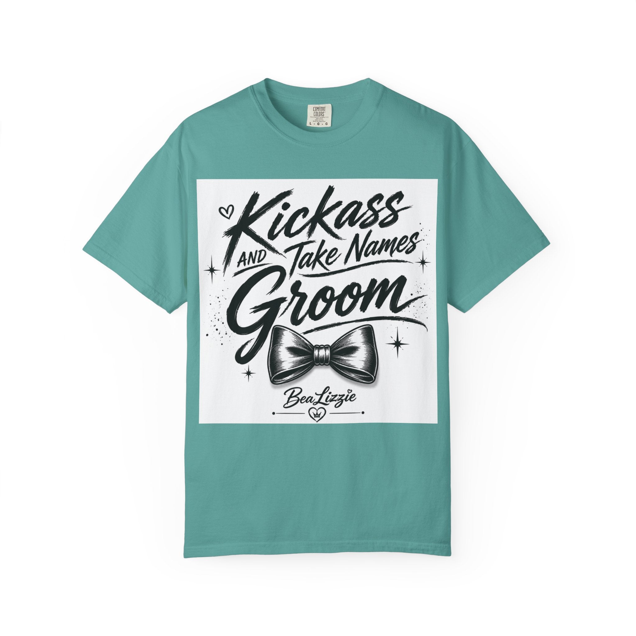 Groom 'Kickass and Take Names' Graphic T-Shirt
