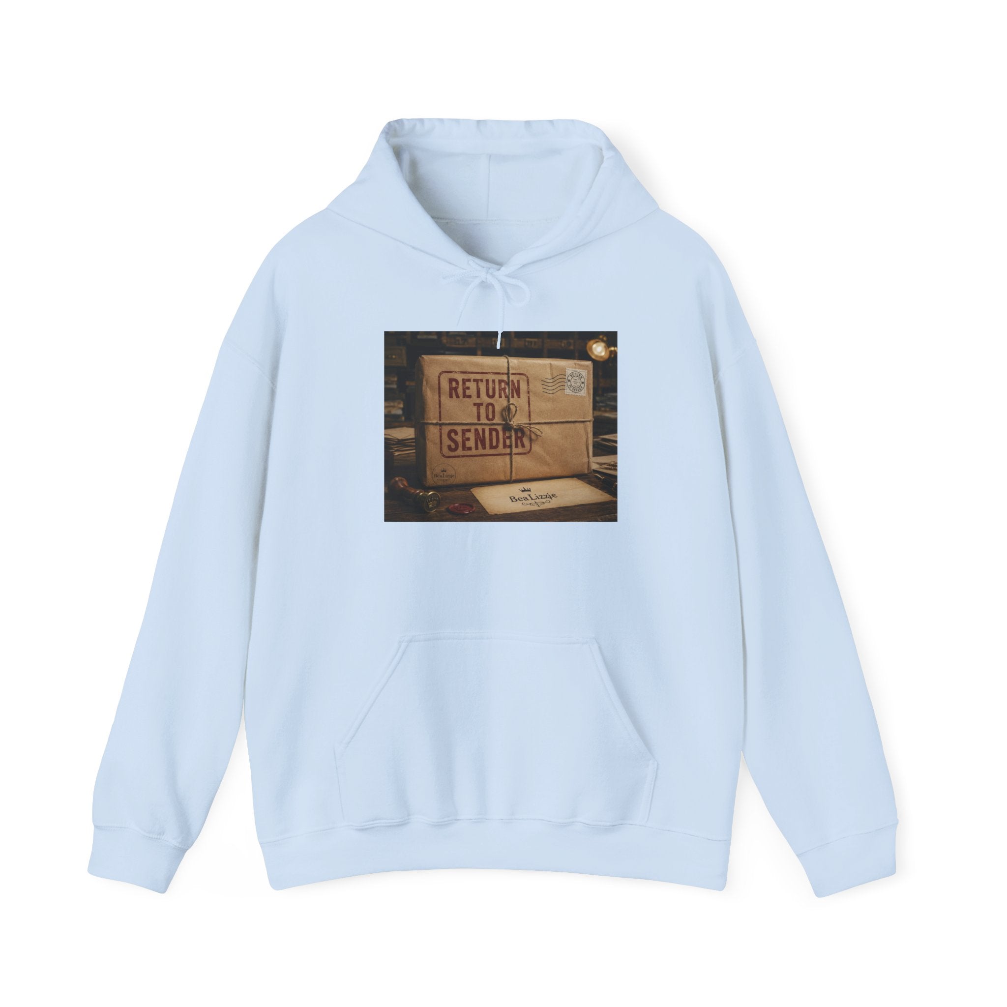 Return to Sender Hoodie – Vintage Postal Box Graphic