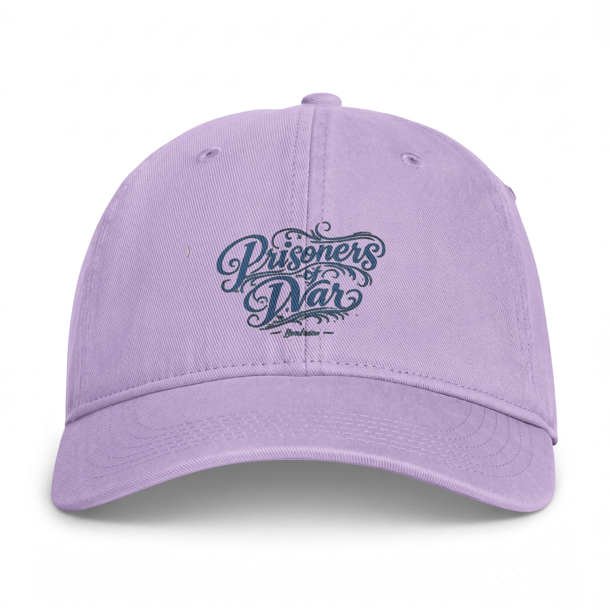 Washed Coastal Cap — Vintage 'Bathers Delight' Embroidered Baseball Hat