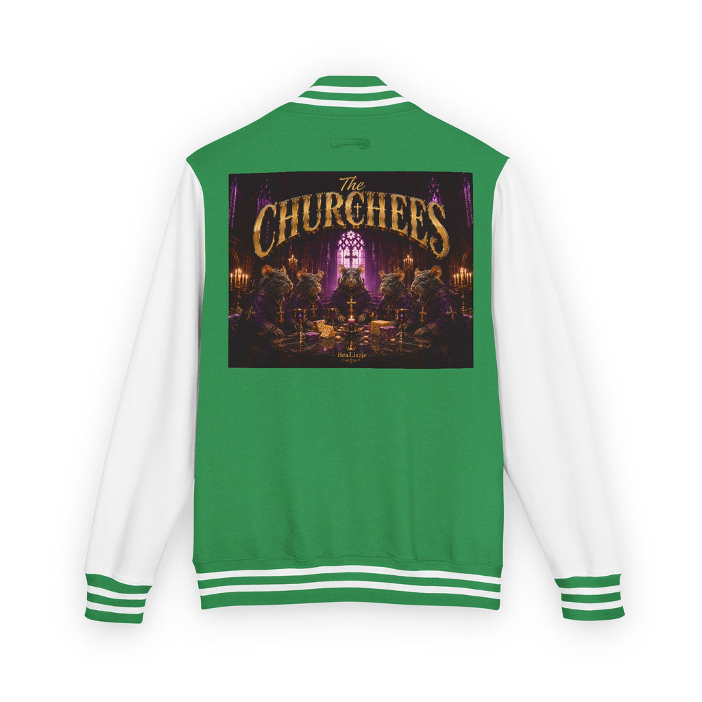 Letterman Jacket — The Churchchefs Band Logo Varsity Jacket