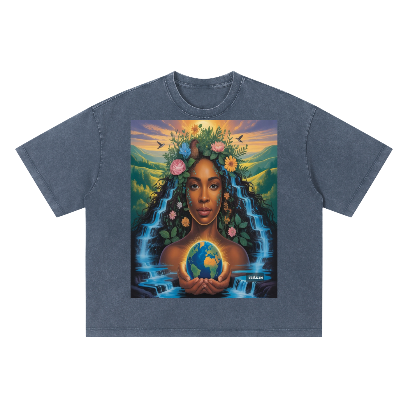Unisex Vintage Wash Boxy T-Shirt
