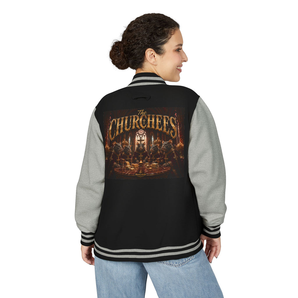 Letterman Jacket — The Churchees Vintage Band Logo Varsity Jacket