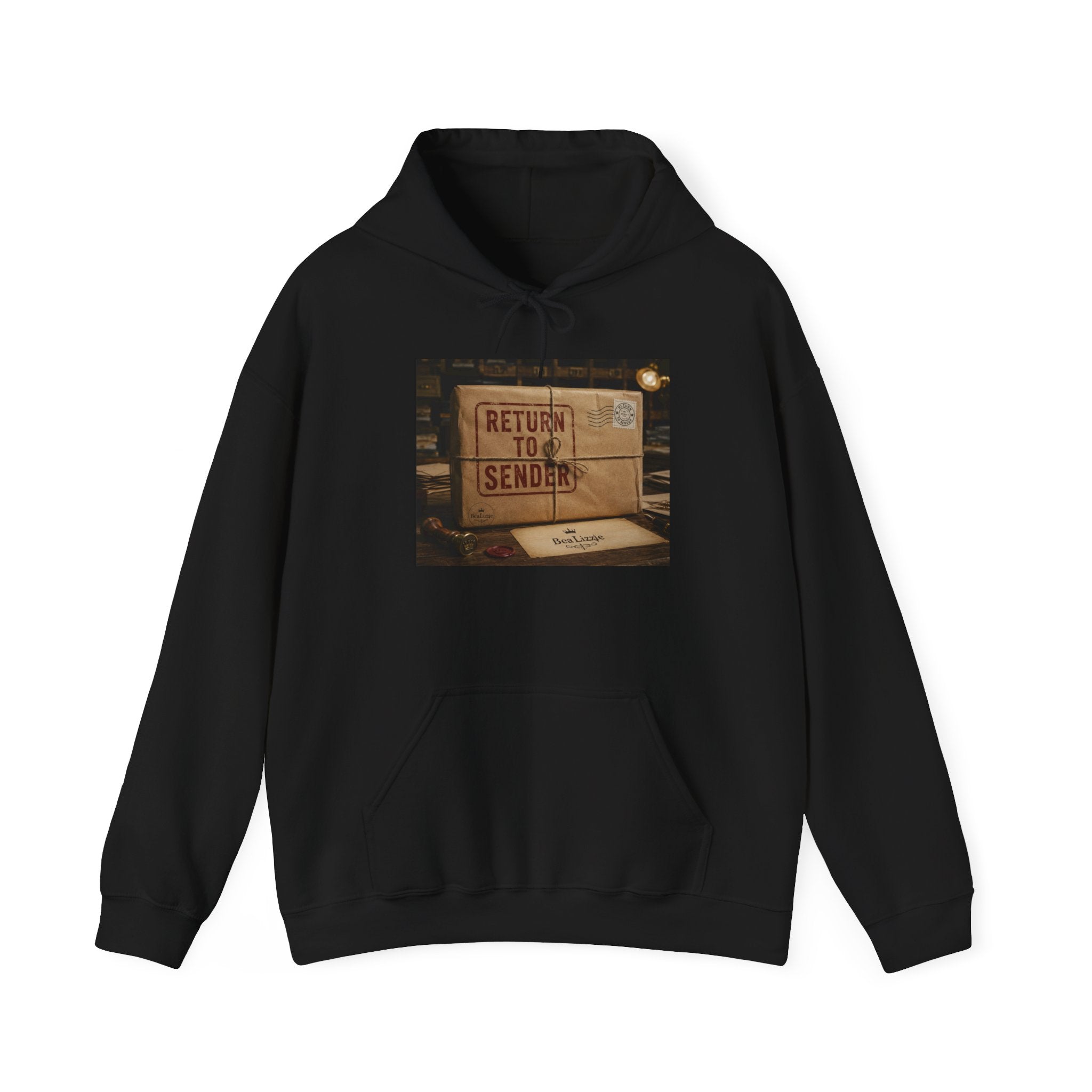 Return to Sender Hoodie – Vintage Postal Box Graphic