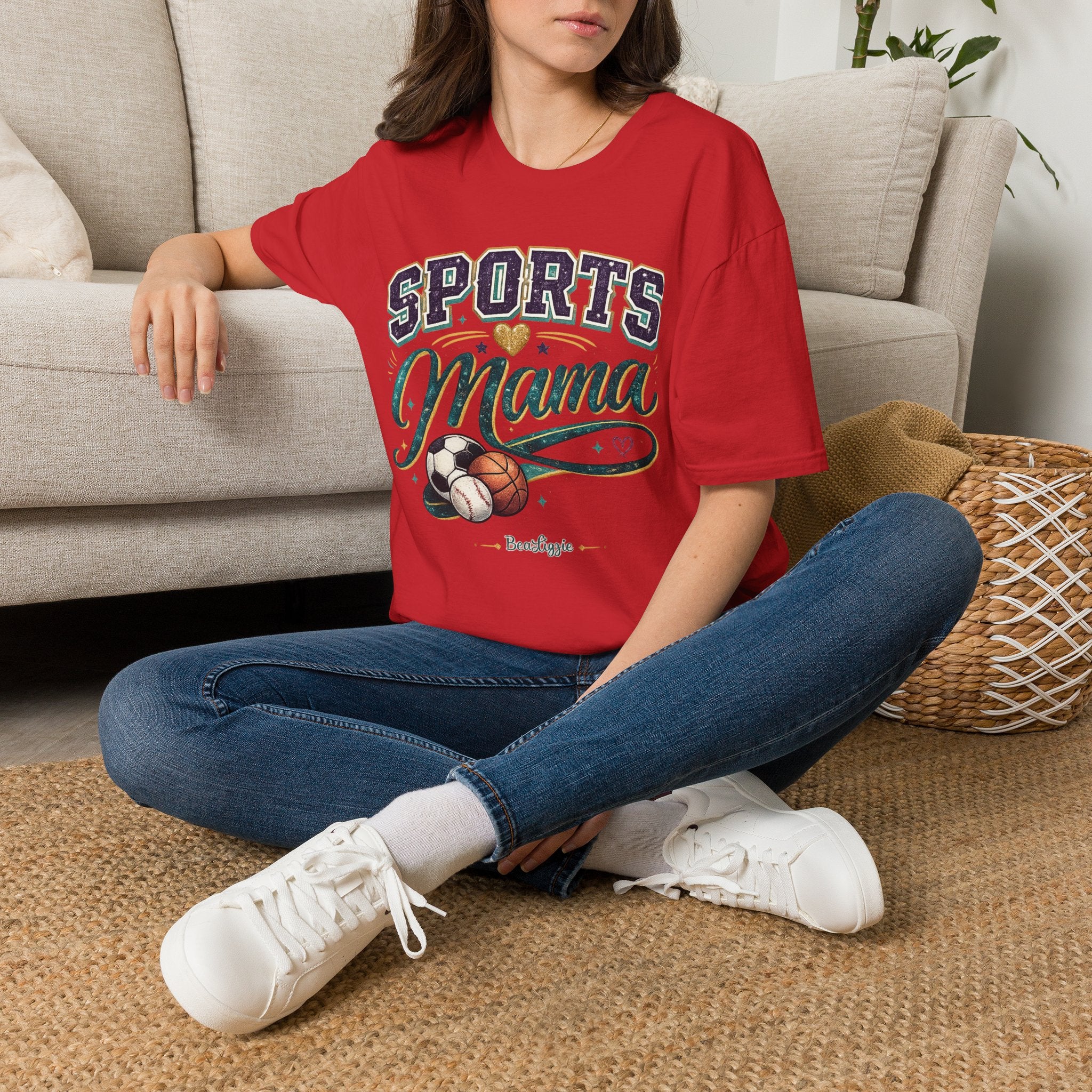 Sports Mama T-Shirt — Athletic Mom Graphic Tee