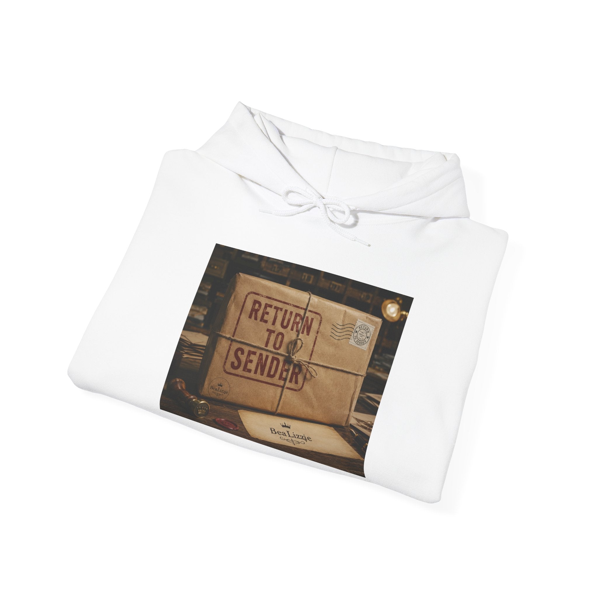 Return to Sender Hoodie – Vintage Postal Box Graphic