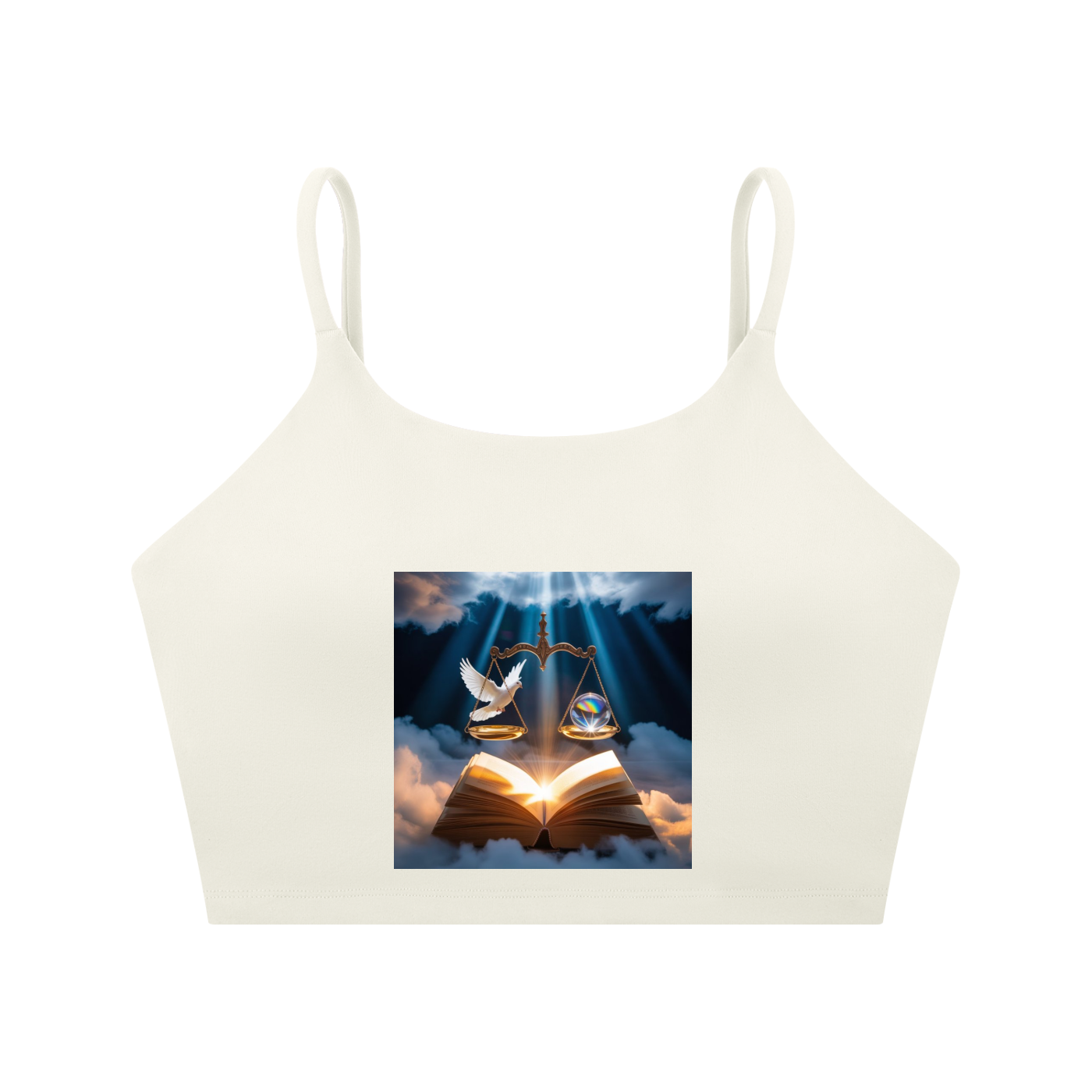 Spaghetti Strap Yoga Sports Bra