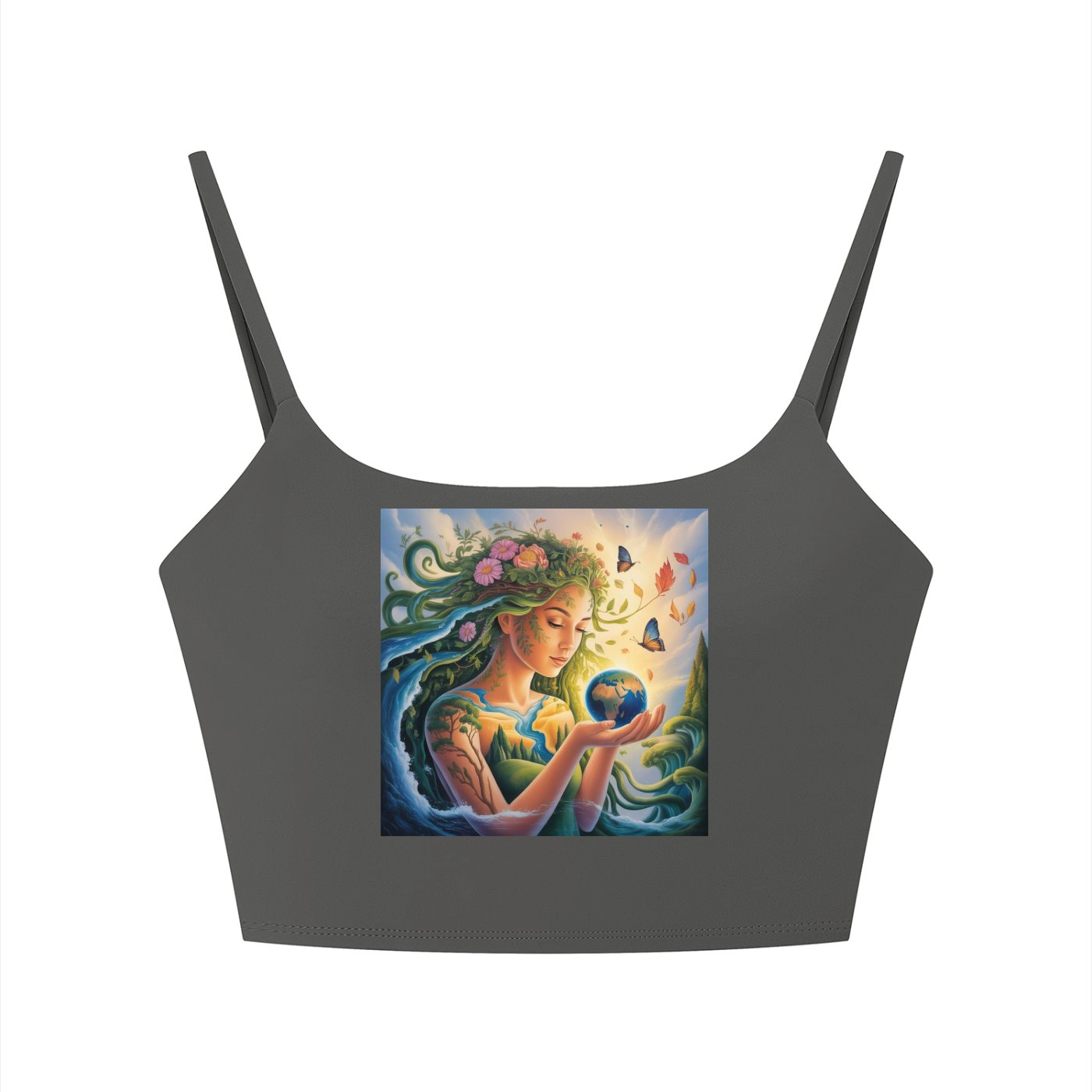 Women's Solid Color Sports Bra