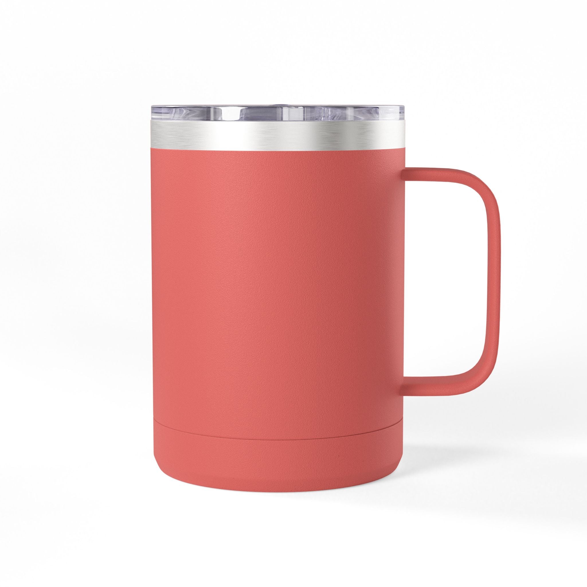 15oz Travel Mug — Purple Floral Anchor