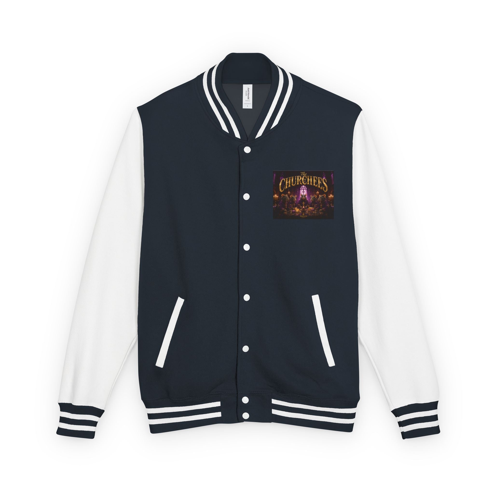 Letterman Jacket — The Churchchefs Band Logo Varsity Jacket