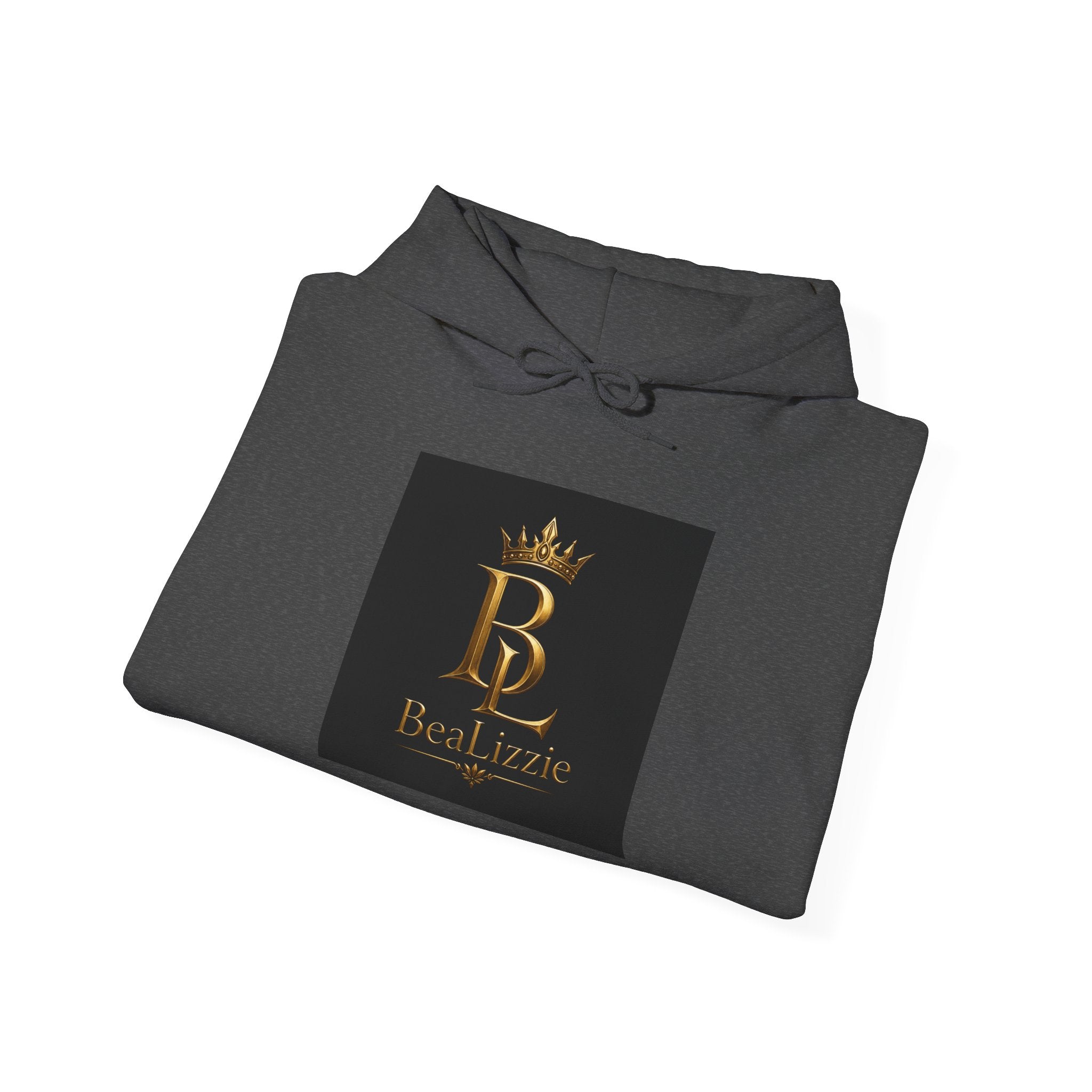 Sweat à capuche Royal B&L Logo — Pull de luxe Couronne dorée