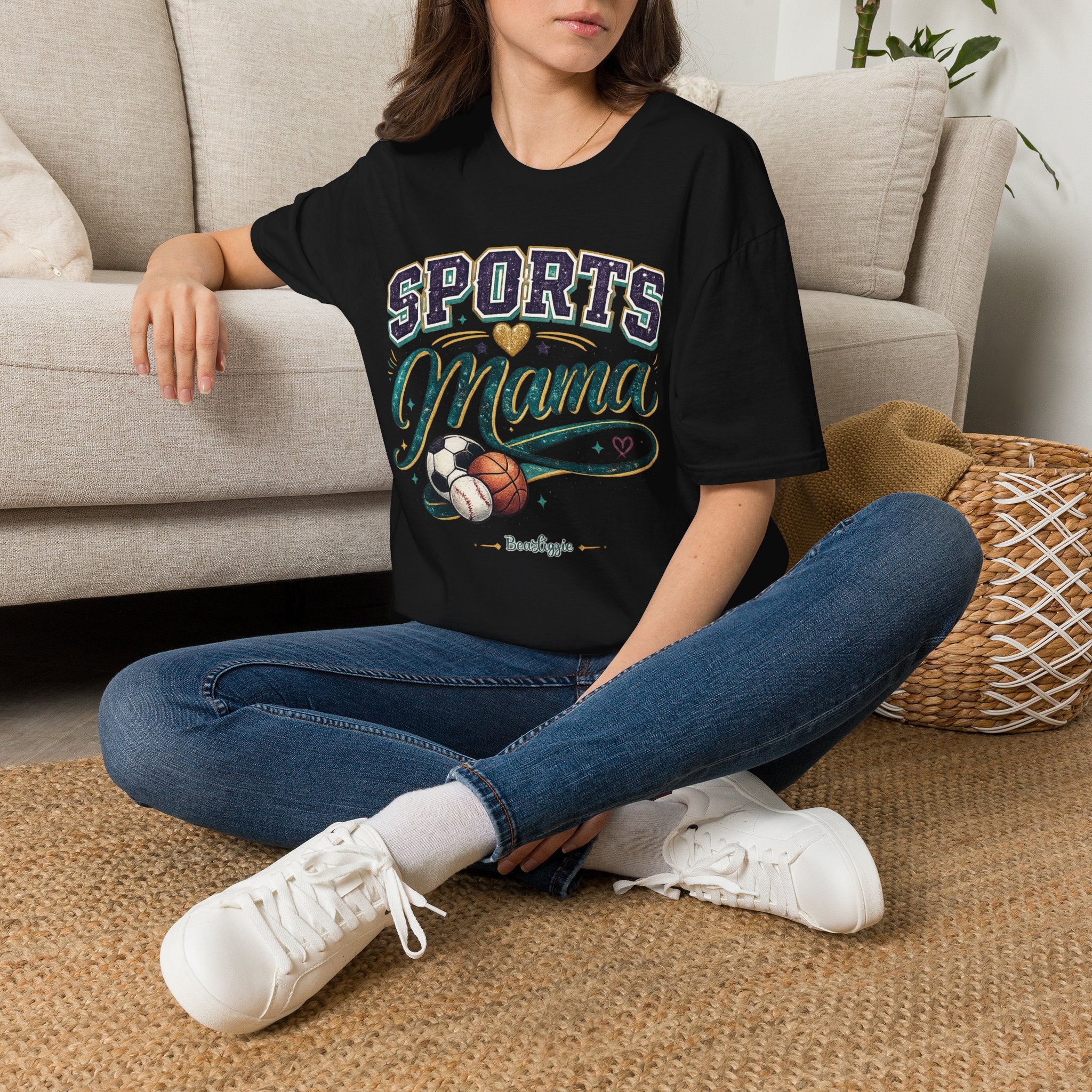 Sports Mama T-Shirt — Athletic Mom Graphic Tee