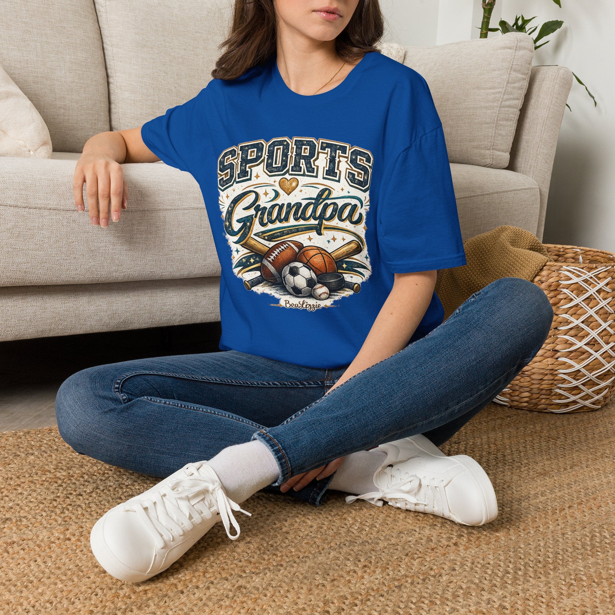 Sports Grandpa T-Shirt — Vintage Athletic Grandpa Gift