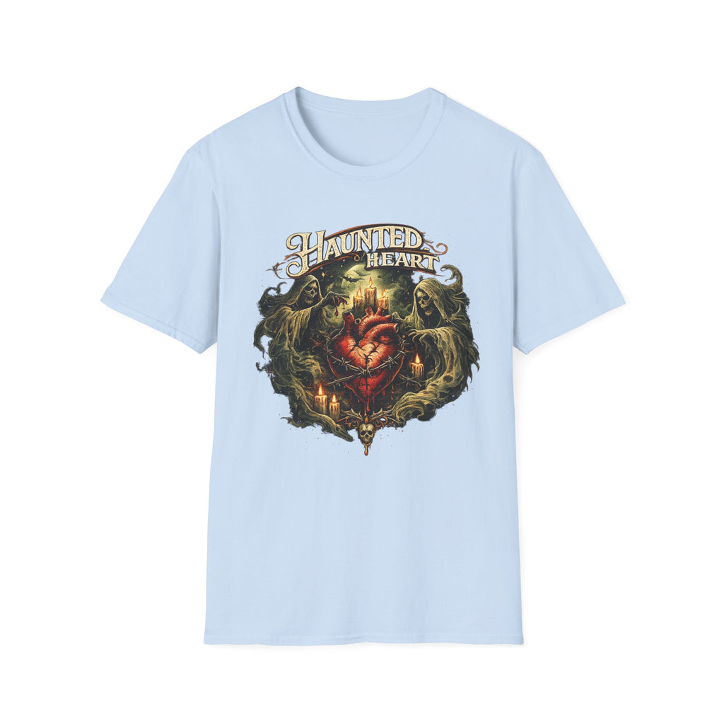 Haunted Heart T-Shirt — Gothic Haunted Heart Vintage Horror Tee