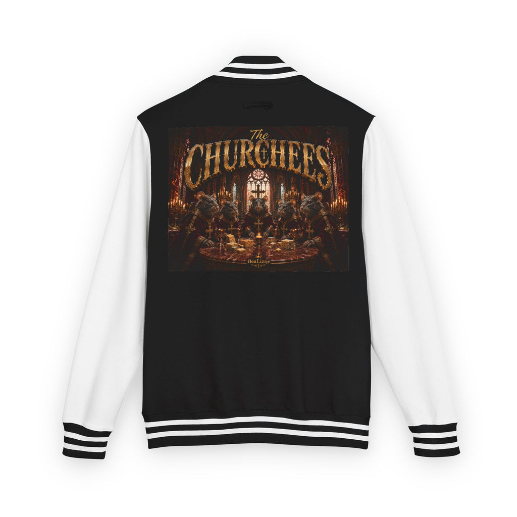Letterman Jacket — The Churchees Vintage Band Logo Varsity Jacket