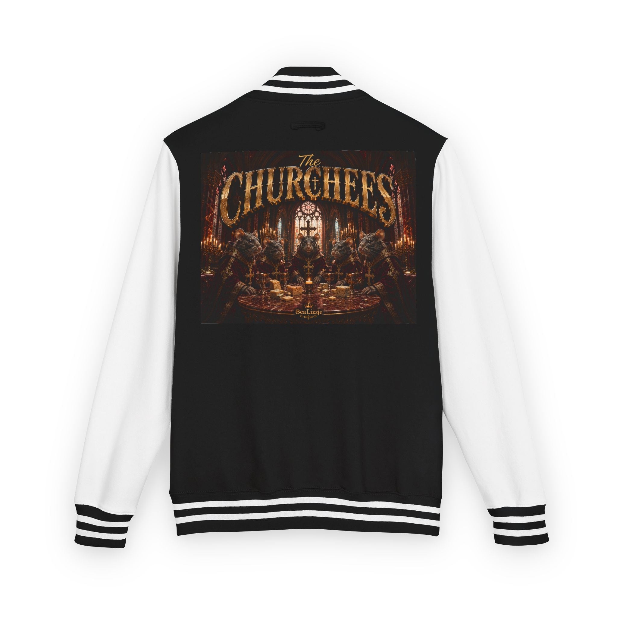 Letterman Jacket — The Churchees Vintage Band Logo Varsity Jacket