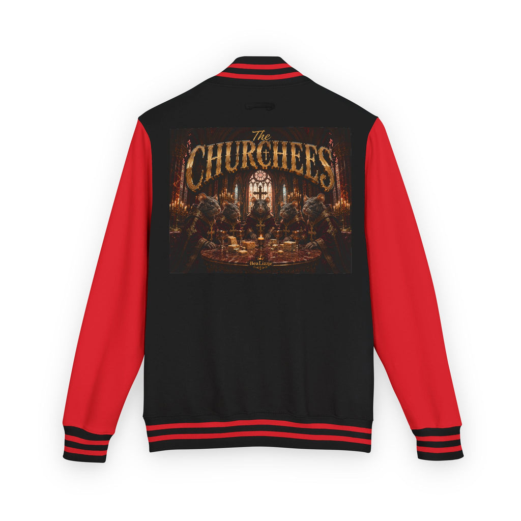 Letterman Jacket — The Churchees Vintage Band Logo Varsity Jacket