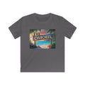 Kids Beach Tee — 'The Churchees' Tropical Paradise Graphic