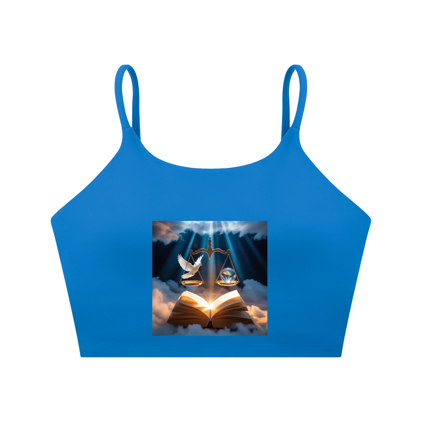 Spaghetti Strap Yoga Sports Bra