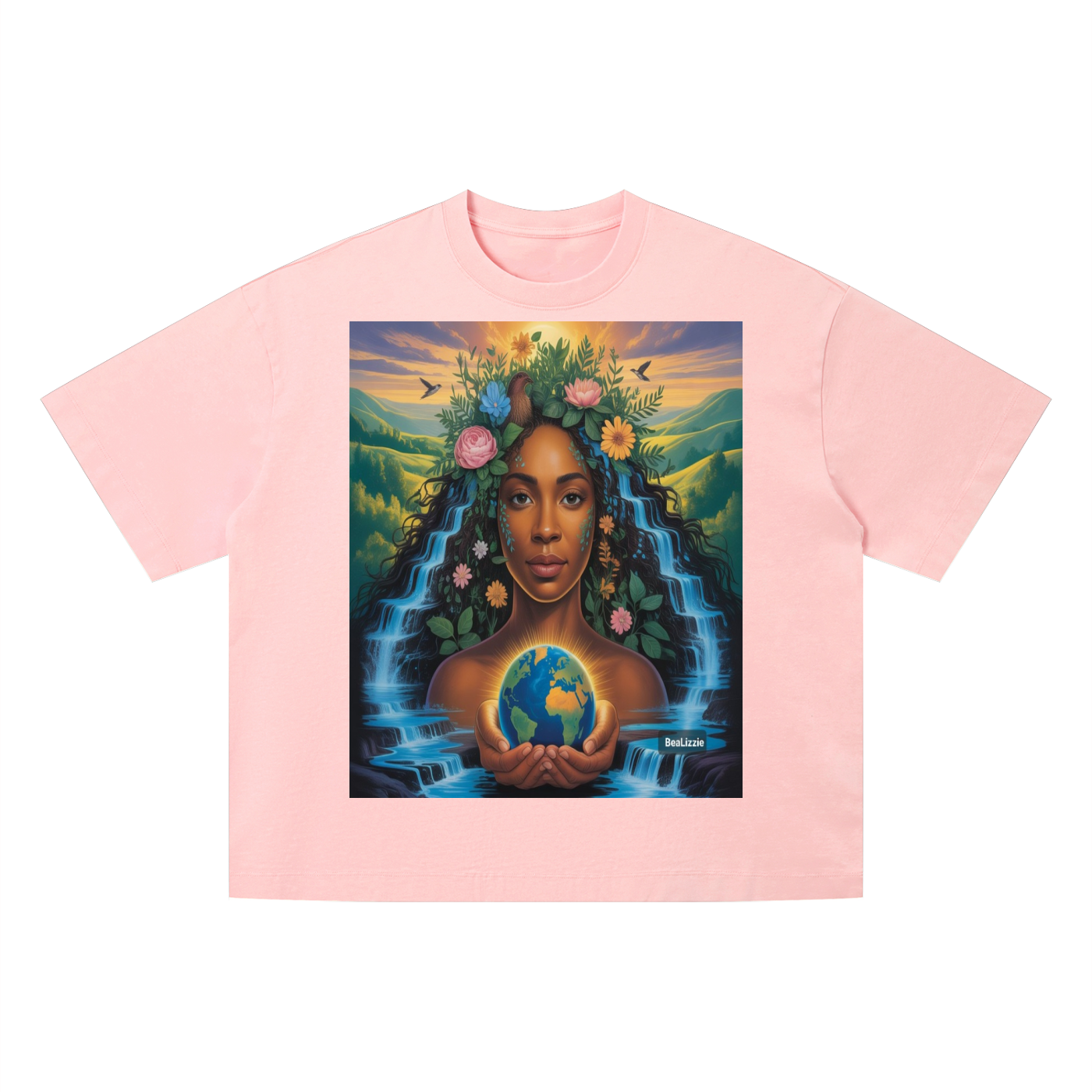 Unisex Vintage Wash Boxy T-Shirt