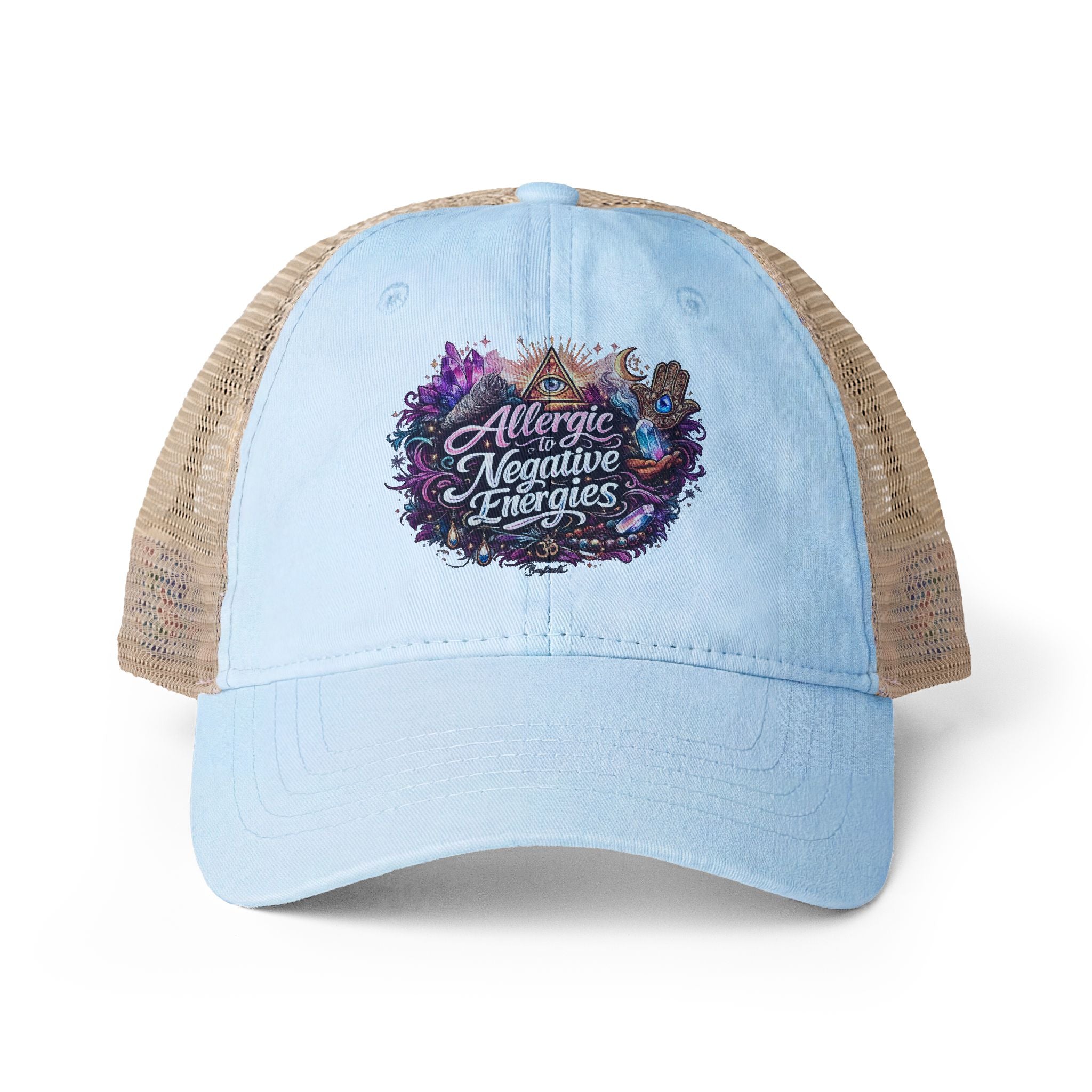 Women's Washed Mesh-Back Cap