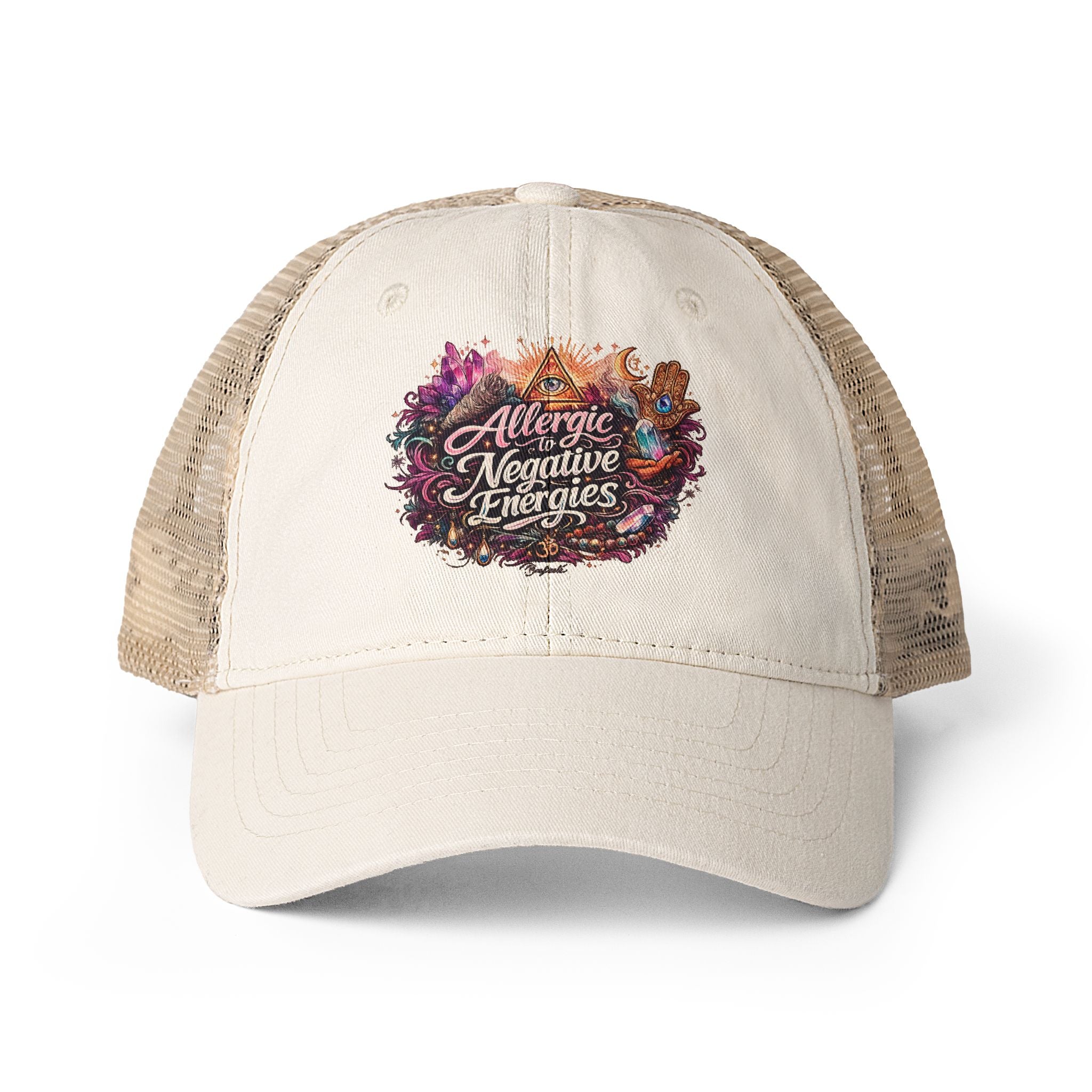 Women's Washed Mesh-Back Cap