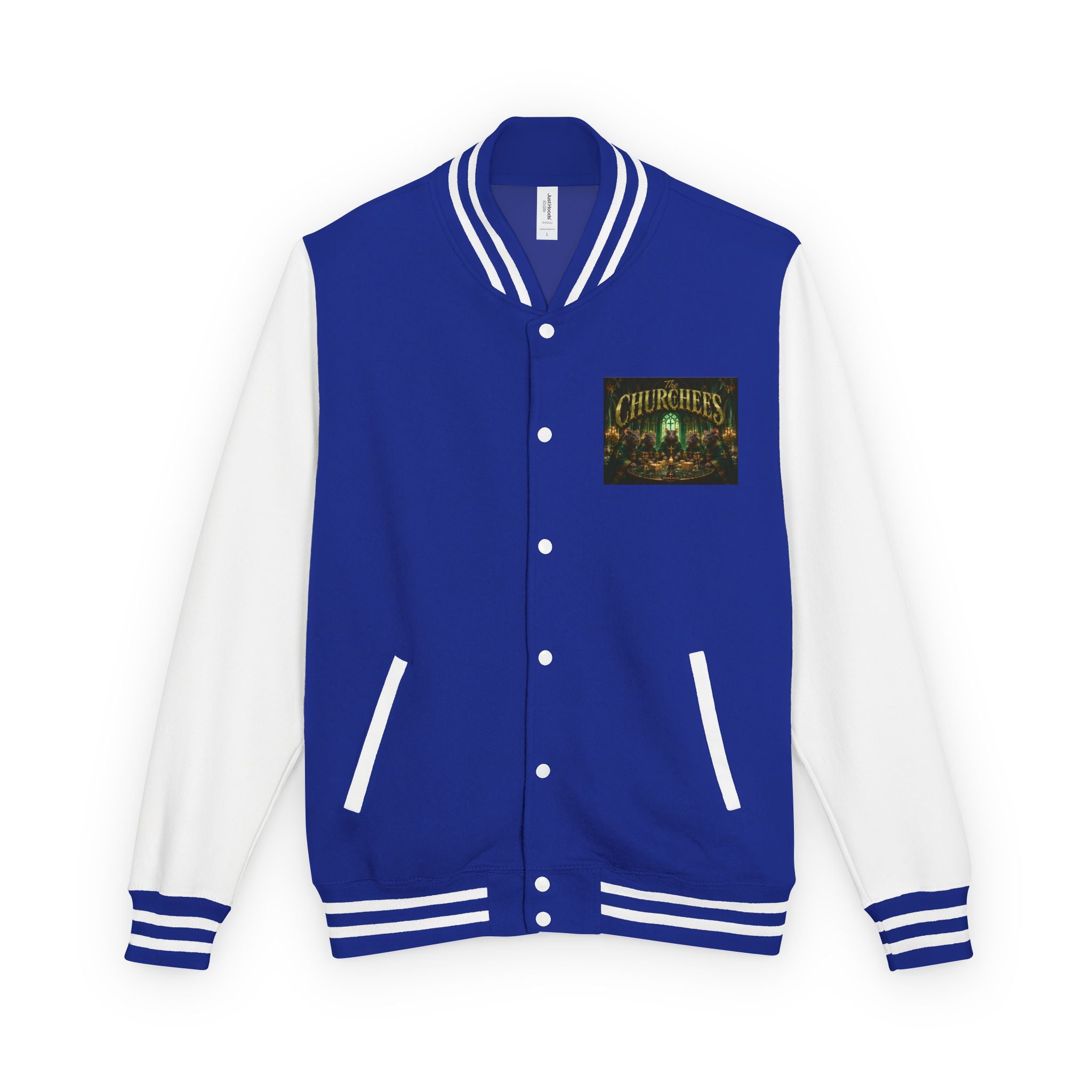 Letterman Jacket — The Churchers Band Logo Varsity Jacket