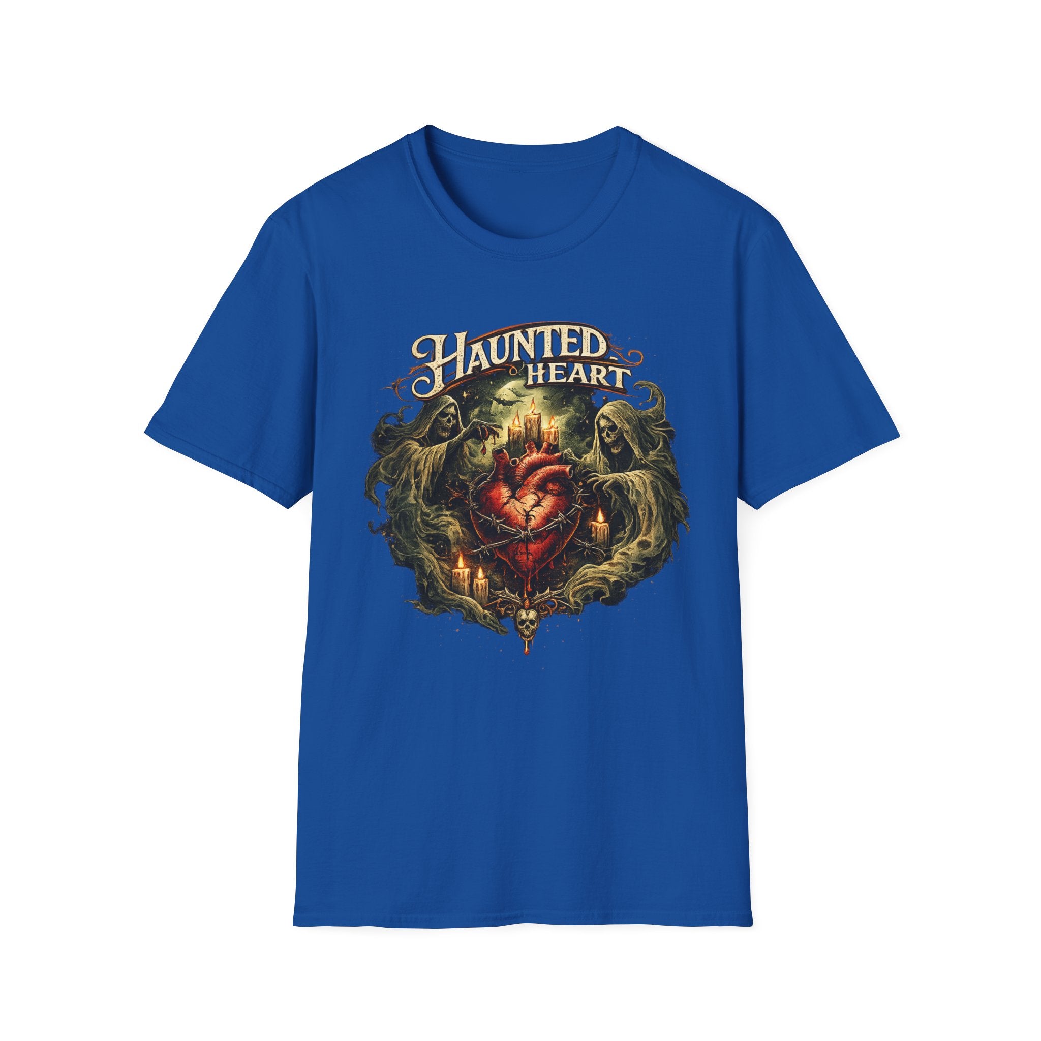 Haunted Heart T-Shirt — Gothic Haunted Heart Vintage Horror Tee