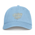 Washed Coastal Cap — Vintage Script Beach Hat
