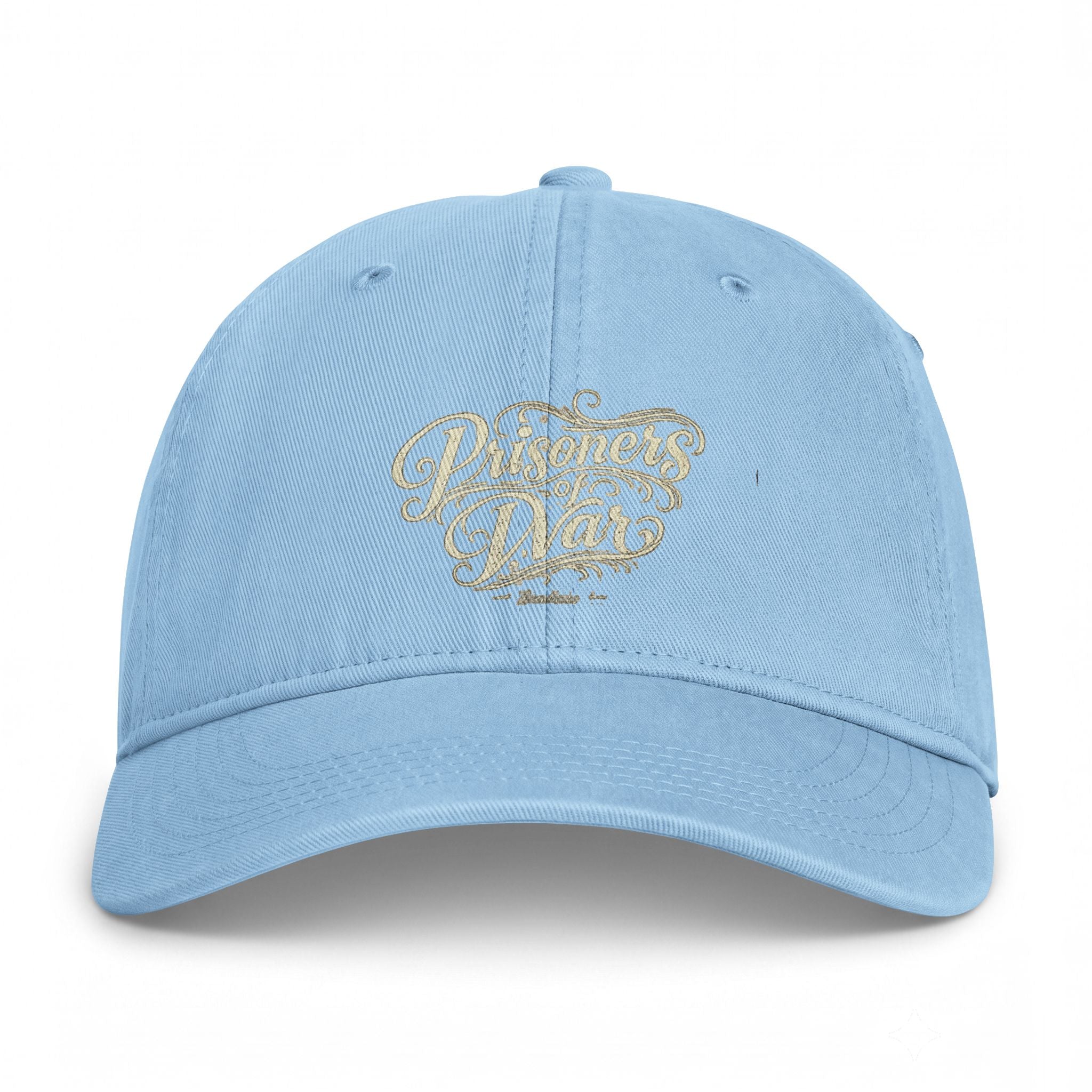 Washed Coastal Cap — Vintage Script Beach Hat